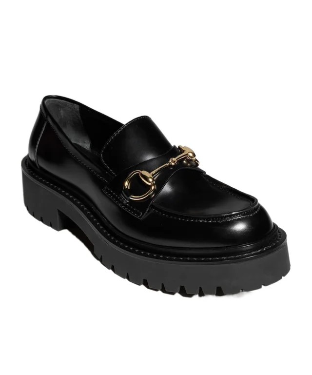 Gucci Women's loafer with Horsebit and lug sole, photo 2 of 7 from SENSER