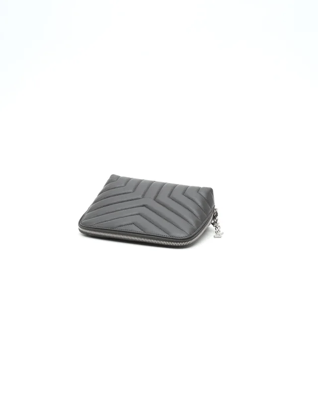 Saint Laurent Loulou Matelassé Pouch in Satin from A Retro Tale, photo 6 of 6