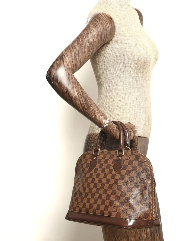 Louis Vuitton Damier Ebene Alma PM Bag in Brown Canvas from A Retro Tale, photo 12 of 12