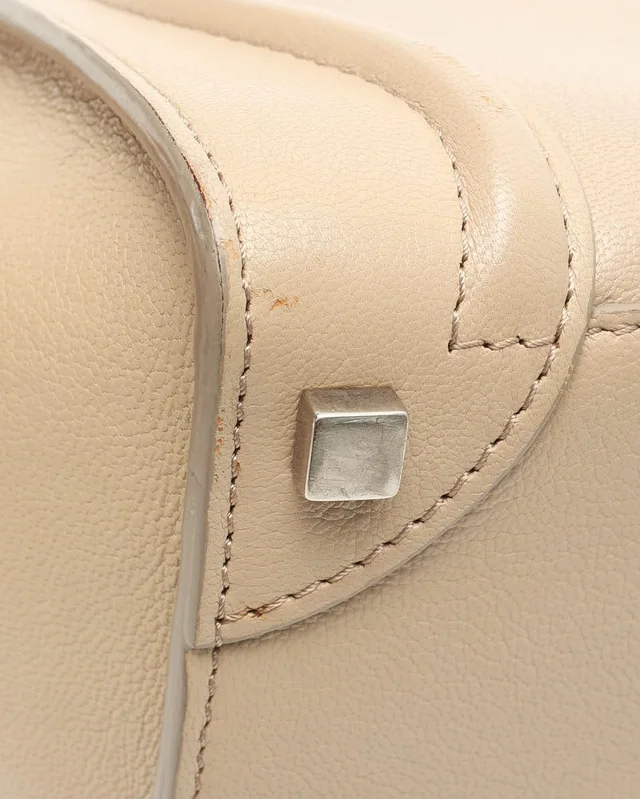 Celine Micro Luggage Tote Bag in Leather from A Retro Tale, photo 9 of 14