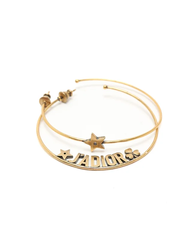 Dior J'Adior Hoop Earrings from A Retro Tale, photo 3 of 3