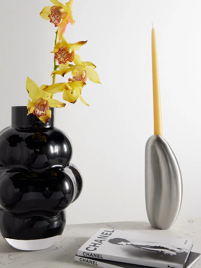FOURTH STREET Puddle set of three silver-tone candlesticks in Metallic, photo 2 of 2 from NET-A-PORTER (Canada)