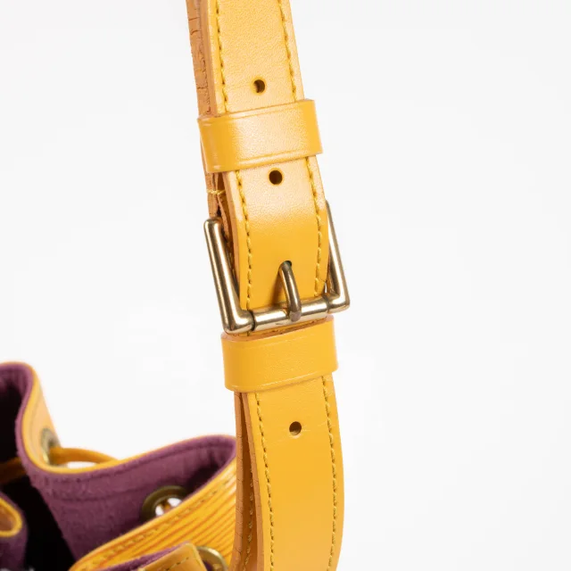 Louis Vuitton Tassil Yellow Epi Petit Noé + Elise Wallet in Yellow Leather from Labellov, photo 7 of 13