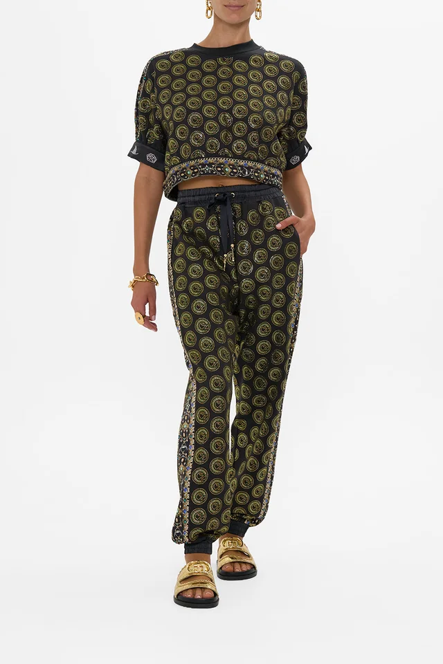 Camilla eBoutique OVERSIZED CROPPED TEE WITH SILK DETAILS DEFY GRAVITY from CAMILLA, photo 1 of 1