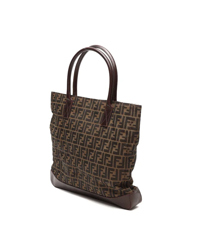 Fendi Zucca Tote Bag in Canvas from A Retro Tale, photo 2 of 11