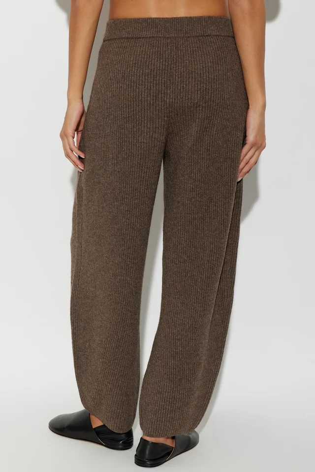 By Malene Birger Carmela Ribbed Knitted Trousers, photo 2 of 4 from SENSER