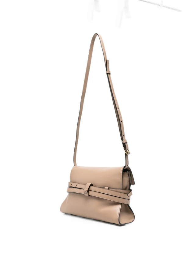 Moschino Tie Me belt-detail shoulder bag, photo 2 of 5 from SENSER