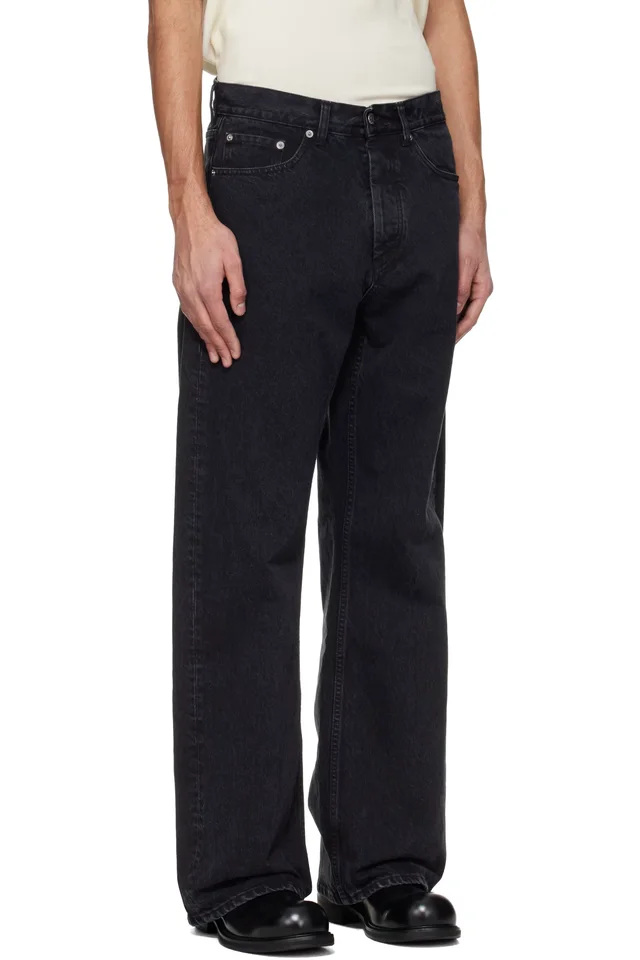 HOPE Black Criss Jeans, photo 2 of 4 from SSENSE
