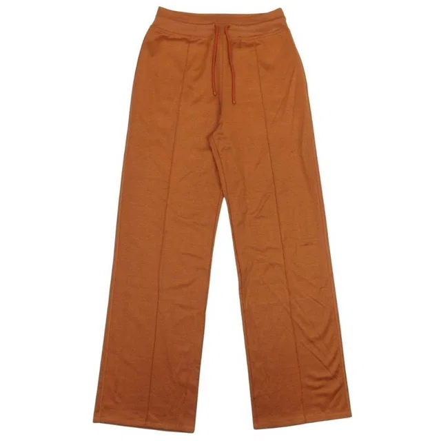 Hermès Cotton Silk Jersey Easy Pants Series Logo Patch Sweatshirt Brown 40 in Brown Silk from The Reluxe