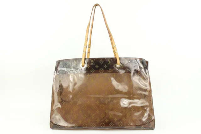 Louis Vuitton Limited Translucent Monogram Ambre Cabas Cruise GM Tote Bag in Leather from Bagriculture