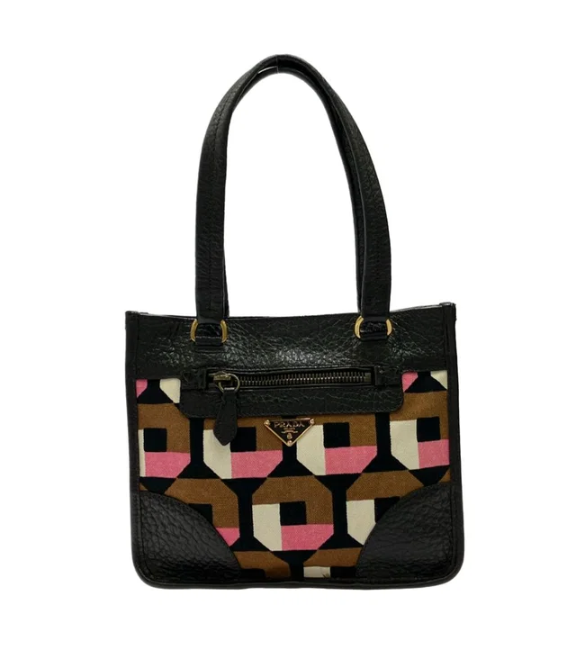 Prada Shoulder Bag Black in Black from The Reluxe