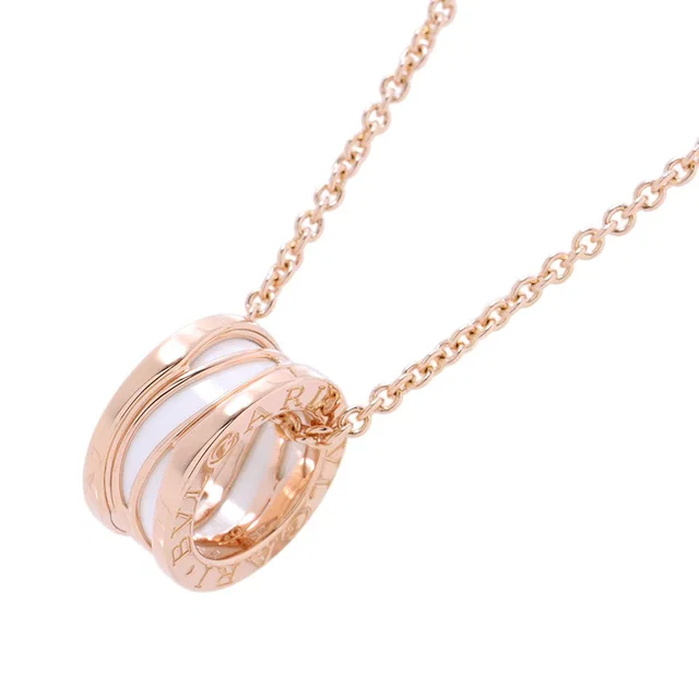 Bvlgari B.Zero1 Legend Necklace356117 K18PG Ceramic in Ceramic from GALLERY RARE