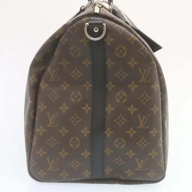 Louis Vuitton Keepall Bandouliere Monogram Canvas Brown Bag in Brown Coated canvas from HEWI, photo 4 of 23