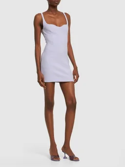 Bec + Bridge Short dress with sweetheart neckline in 95% Polyester, 5% Elastane, photo 2 of 5 from LUISAVIAROMA