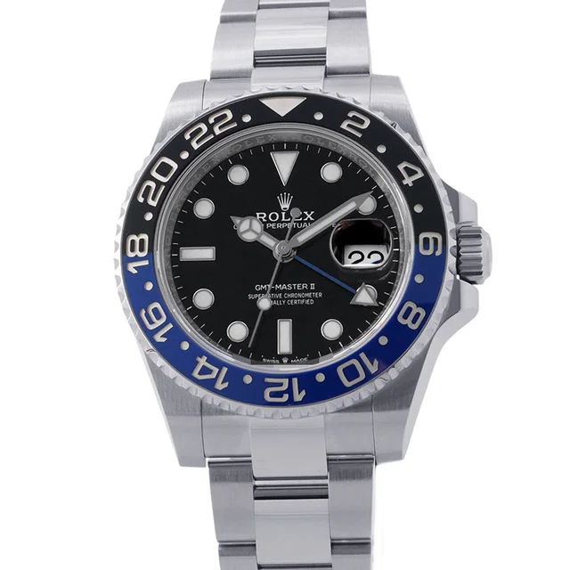 Rolex GMT Master II W40mm Stainless Steel Black Dial126710BLNR in Black from GALLERY RARE
