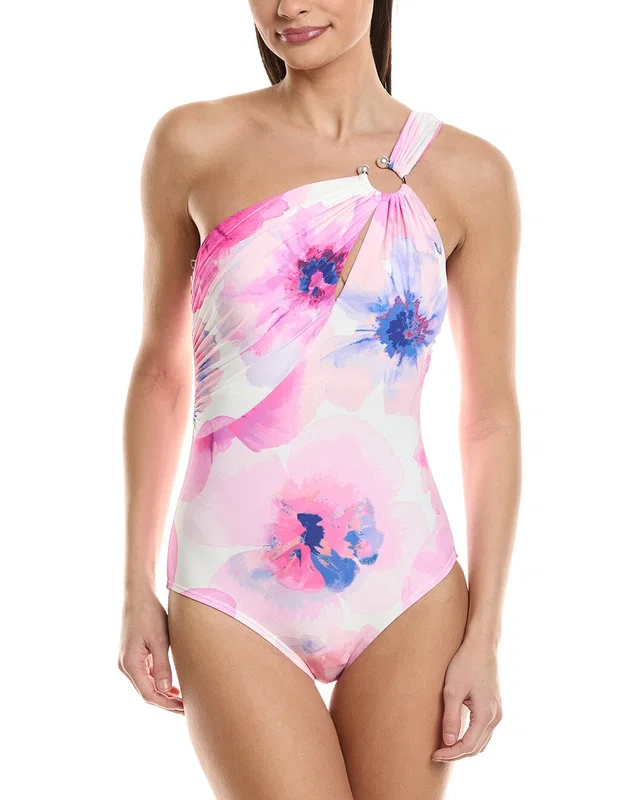 Carmen Marc Valvo Asymmetric One-Piece, image 1 of 1 from Rue La La