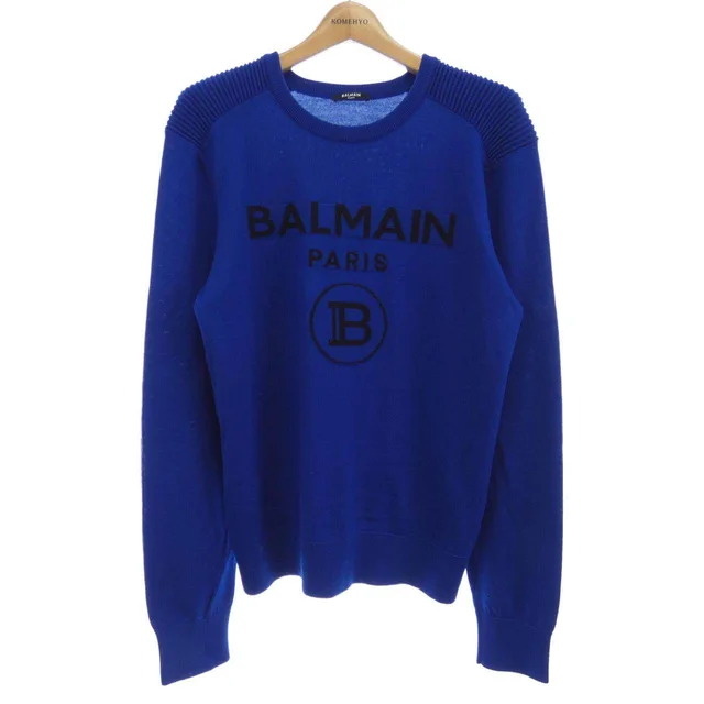 Balmain Knit Top in Wool from LuxUness