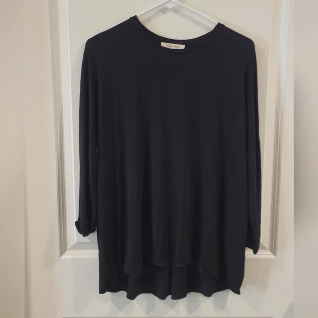 'S Maxmara Top Size Large in black from Poshmark