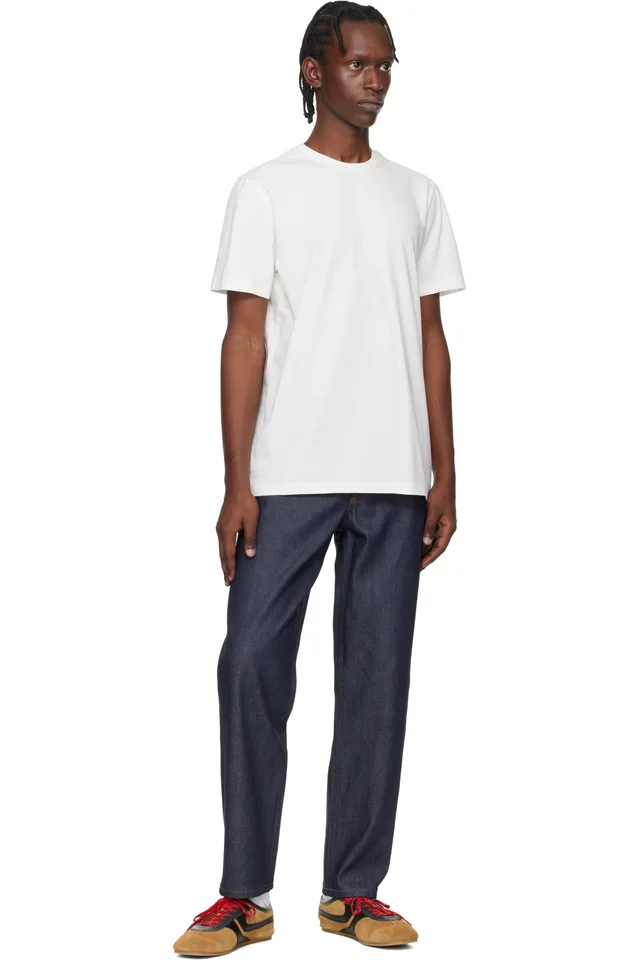A.P.C. White 'APC Printemps 26' T-shirt, photo 4 of 4 from SSENSE
