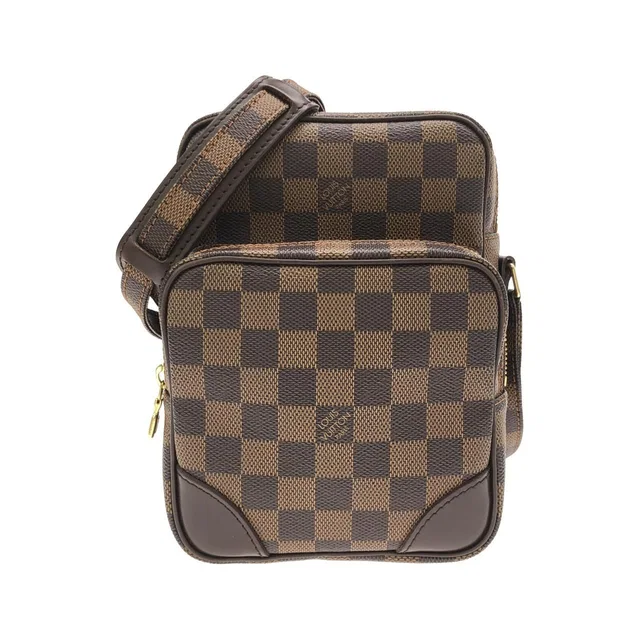 Louis Vuitton Damier Amazon Shoulder Bag in Coated canvas from The Reluxe