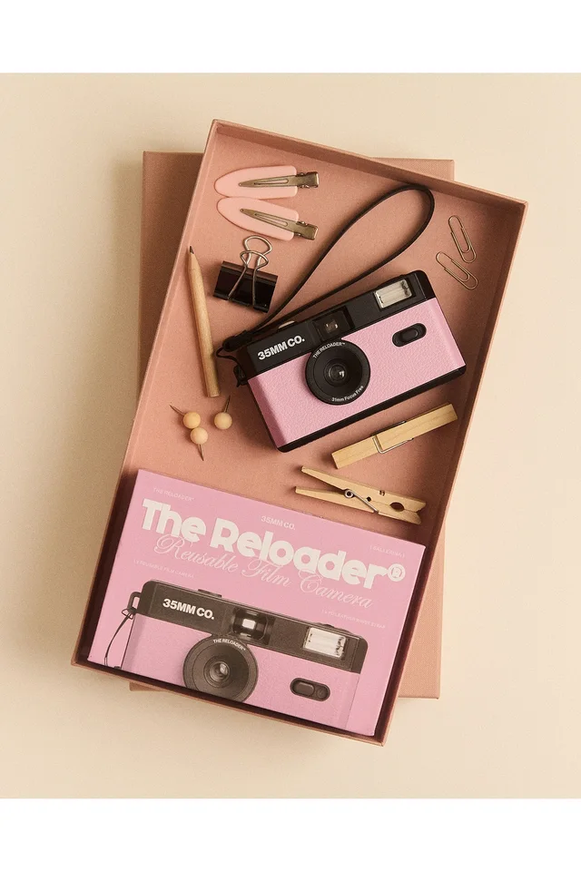 35mm Co. The Reloader Reusable Film Camera in Ballerina, photo 6 of 8 from REVOLVE (Canada)