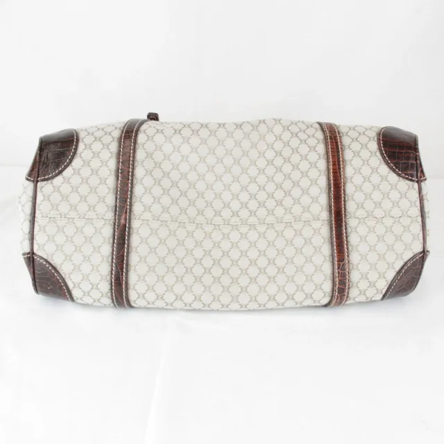 Celine Macadam Canvas Boston Bag in Beige Canvas from LuxUness, photo 7 of 9