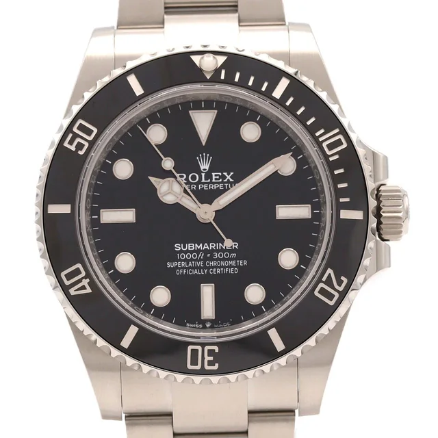 Rolex Submariner 124060 SS Automatic random number in Dial color: black Case: stainless steel Bracelet: stainless steel from KOMEHYO