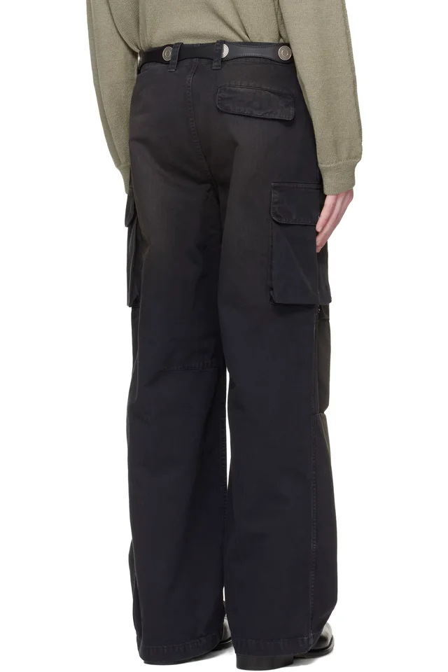 OUR LEGACY Black Mount Cargo Pants, photo 3 of 5 from SSENSE