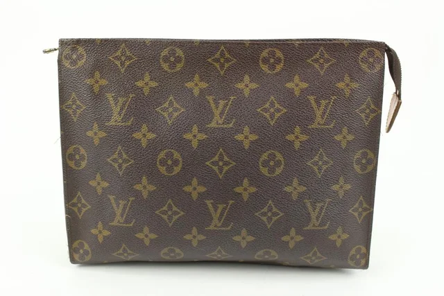 Louis Vuitton Discontinued Monogram Toiletry Pouch 26 Poche Toilette in Canvas from Bagriculture