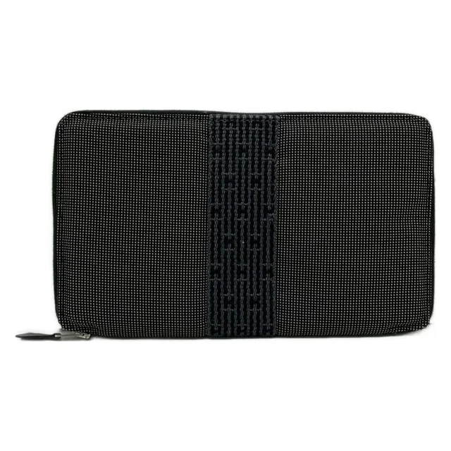 Hermès Wallet Herline Purse GM Gray Zip Around in Grey from The Reluxe