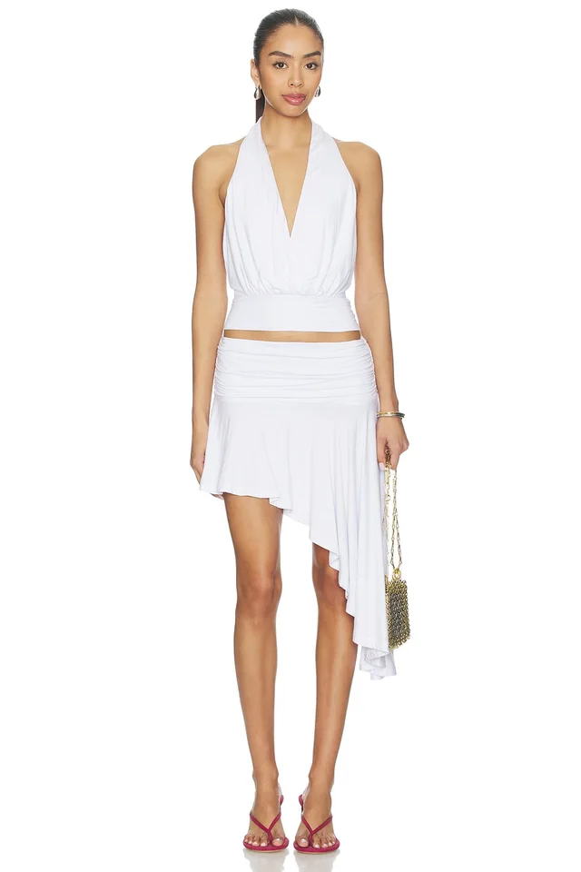 superdown Katrina Halter Top in White, photo 4 of 4 from REVOLVE (Canada)