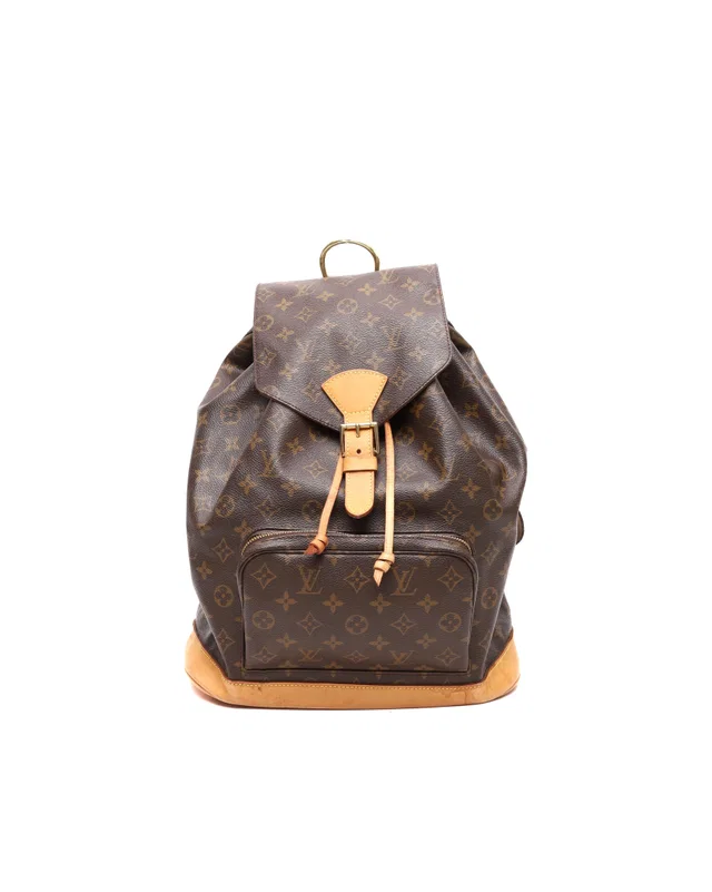 Louis Vuitton Monogram Montsouris GM Backpack in Coated canvas from A Retro Tale
