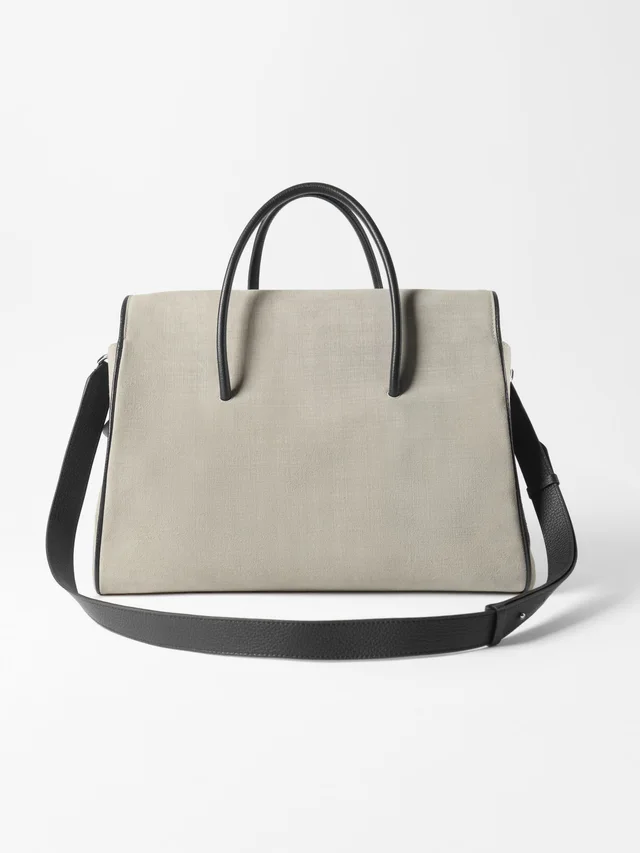Jacquemus The Turismo made in Italy soft shopper bag., photo 3 of 6 from SENSER