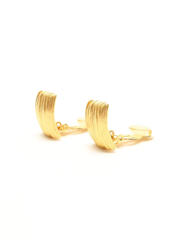 Saint Laurent Clip-on Earrings from A Retro Tale, photo 2 of 3