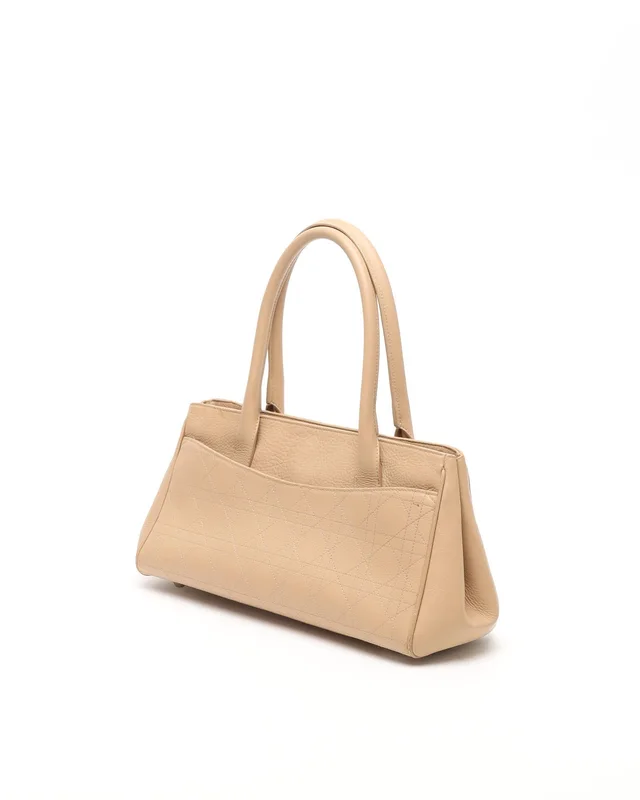 Dior Cannage D Buckle Tote Shoulder Bag in Leather from A Retro Tale, photo 3 of 13