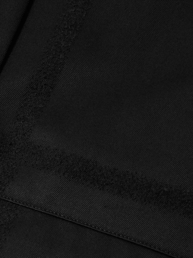 DESTREE Ines Checko checked cotton-jacquard midi skirt in black 100% Cotton, photo 5 of 5 from NET-A-PORTER (Canada)