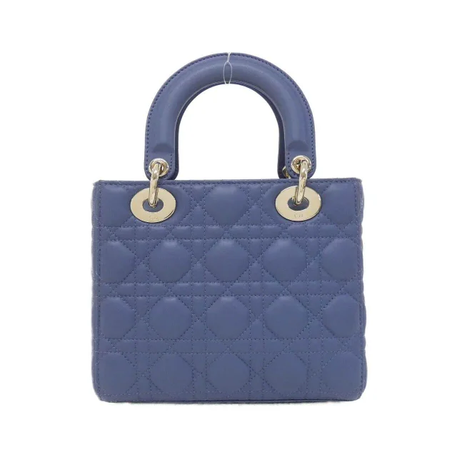 My ABCDior Lady Dior Small Lambskin Bag in Blue Lambskin from LuxUness, photo 2 of 8