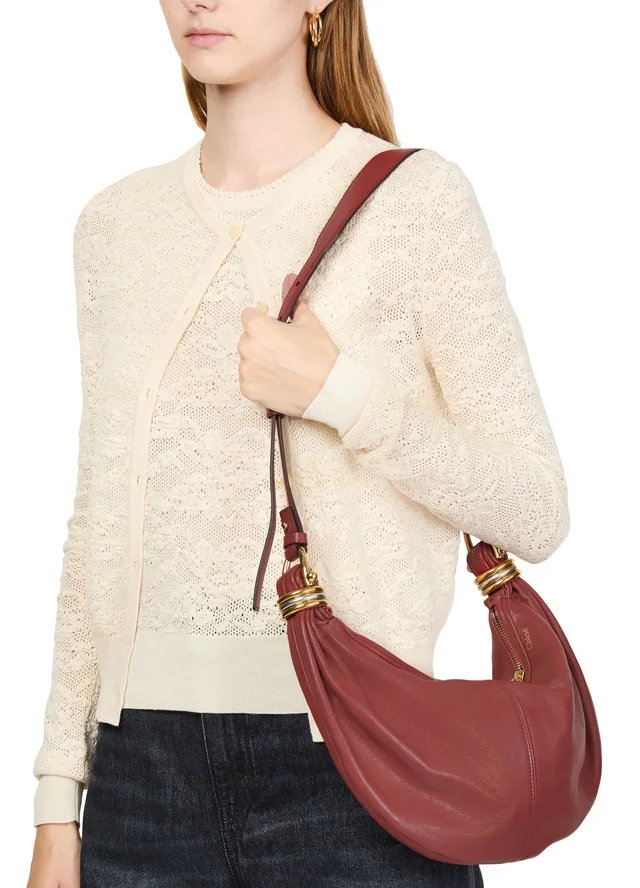 CHLOE Bracelet shoulder bag in Pink Main material: 100% Asian water buffalo leather, main lining: 100% calf leather, photo 2 of 14 from 24S (Canada)