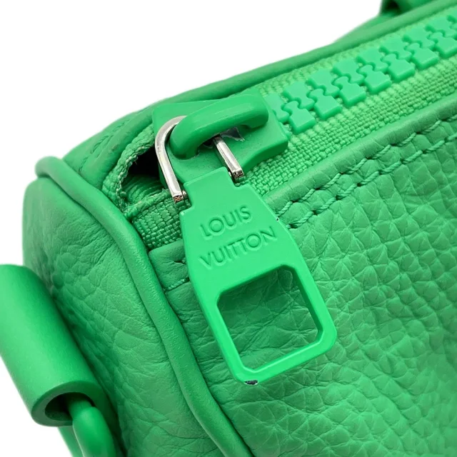 Louis Vuitton Keepall Bandouliere GreenM20929 Monogram・Taurillon Size 25 from GALLERY RARE, photo 12 of 19