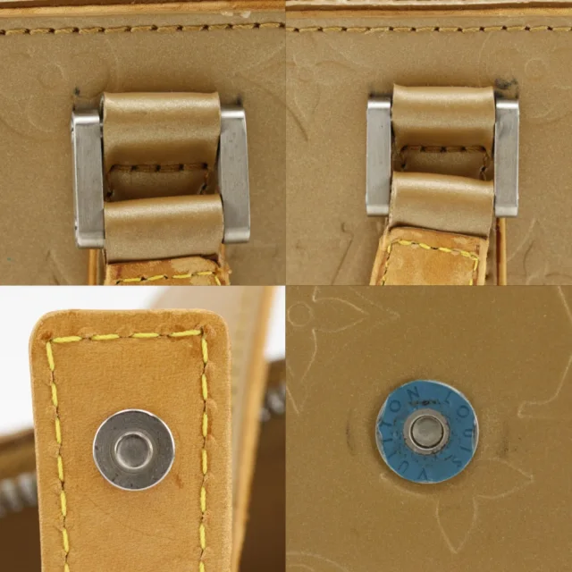 Louis Vuitton Shelton Monogram Mat Handbag in Rose Gold from LuxUness, photo 15 of 20