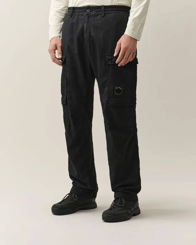 C.P. Company T-cut flat-front cargo pants, photo 2 of 3 from SENSER