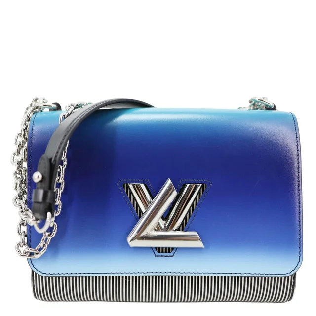 Louis Vuitton Twist Leather Shoulder Bag Blue Klein Blue in Blue Leather from Dallas Designer Handbags