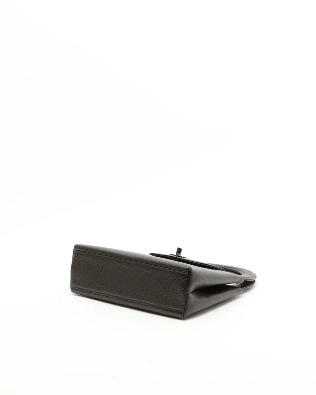 Chanel Caviar Kelly Top Handle Bag in Caviar leather from A Retro Tale, photo 5 of 10