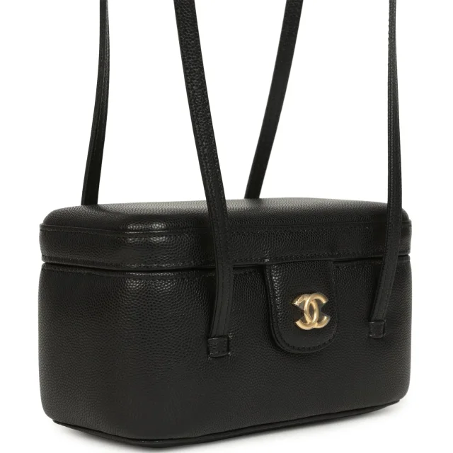 Chanel Preppy Coco Long Vanity in Black Caviar leather from Madison Avenue Couture, photo 2 of 10