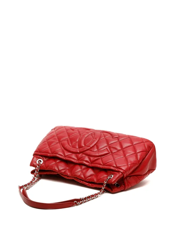 Chanel Timeless Soft Caviar Shopper Tote Bag in Caviar leather from A Retro Tale, photo 4 of 11