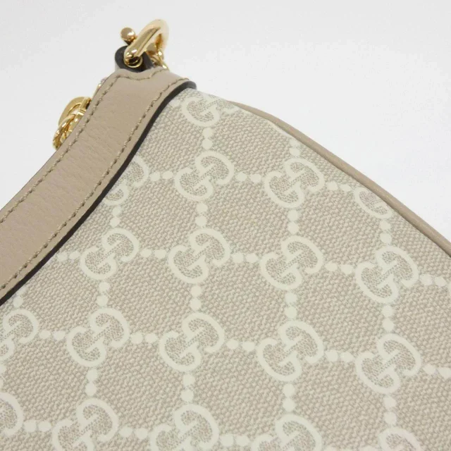 Gucci Ophidia GG Supreme Canvas Shoulder Bag in Beige Canvas from LuxUness, photo 4 of 6
