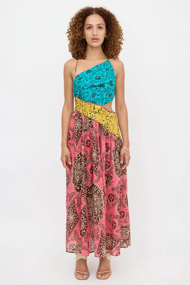 Zimmermann Floral Colour Block Lulu Dress from VSP Consignment