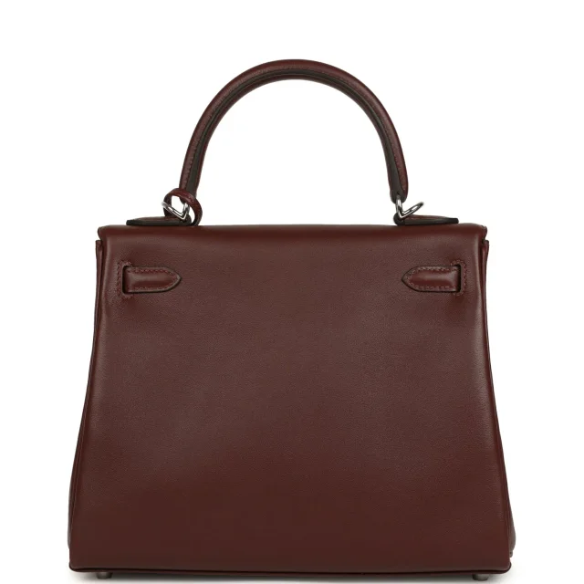 Hermès Kelly Retourne 25 Terre Cheri Palladium Hardware in Calfskin from Madison Avenue Couture, photo 4 of 9
