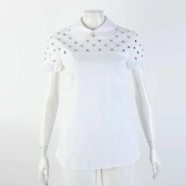 Red Valentino short-sleeve blouse from GUGUS