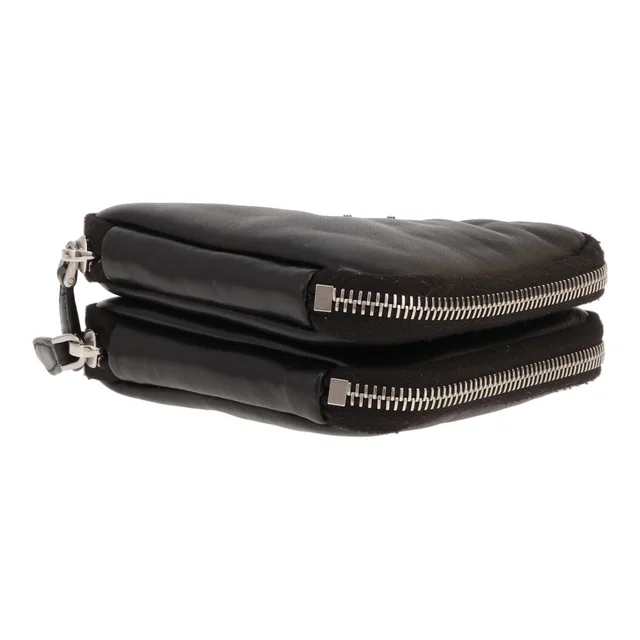 Prada Triangle Mini shoulder bag in Black Leather from Collector Square, photo 2 of 5